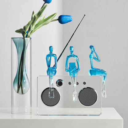 The Southern Atelier – Elegant Abstract Book Shelf Display Sculpture in Minimalist Design for a Stylish Centrepiece - The Southern AtelierSKU_1763119433376_450