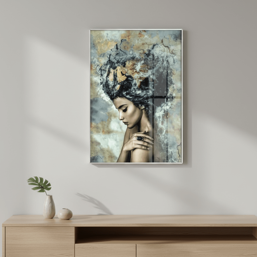The Southern Atelier – Elegant Abstract Canvas Depicting Feminine Beauty for a Serene Ambiance - The Southern AtelierSKU_1765807246179_55