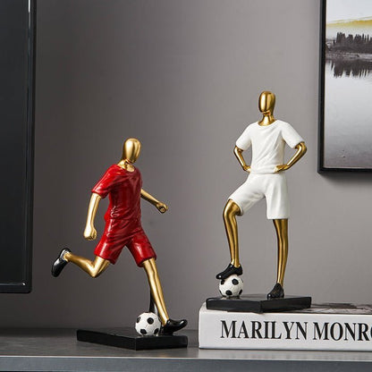 The Southern Atelier – Elegant Abstract Footballer Sculpture in Polished Resin for a Sophisticated Touch - The Southern AtelierSKU_1765807367422_16