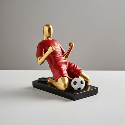 The Southern Atelier – Elegant Abstract Footballer Sculpture in Polished Resin for a Sophisticated Touch - The Southern AtelierSKU_1765807367422_815
