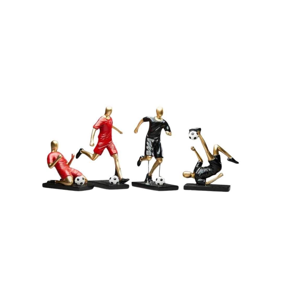 The Southern Atelier – Elegant Abstract Footballer Sculpture in Polished Resin for a Sophisticated Touch - The Southern AtelierSKU_1765807367422_856