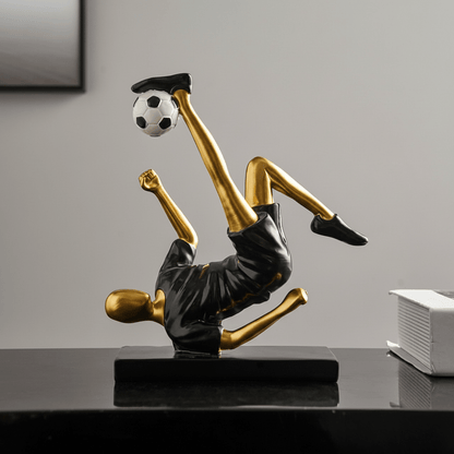 The Southern Atelier – Elegant Abstract Footballer Sculpture in Polished Resin for a Sophisticated Touch - The Southern AtelierSKU_1765807367422_859