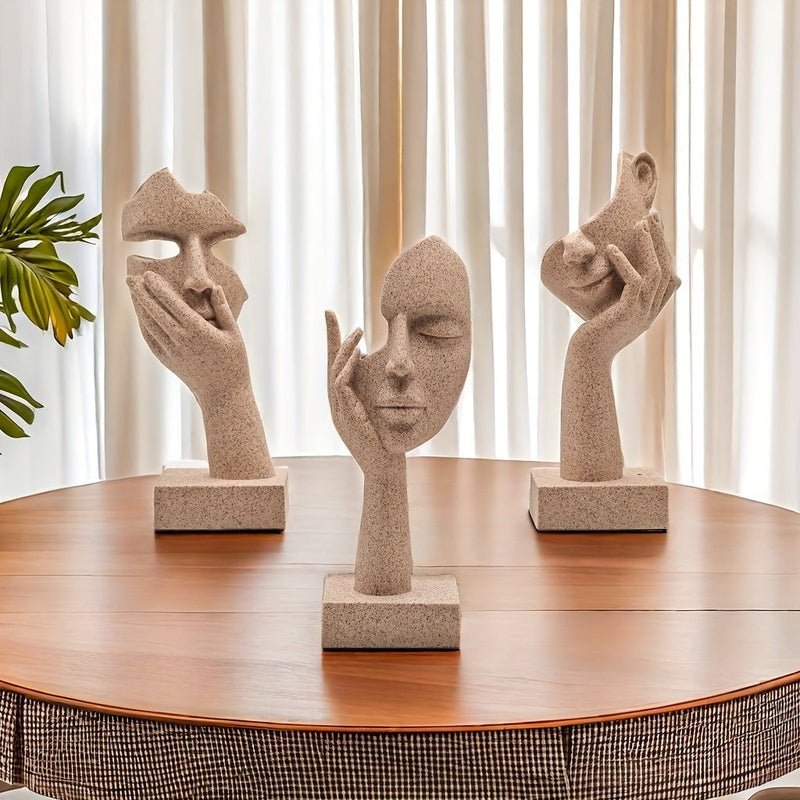 The Southern Atelier – Elegant Abstract Mask Figures Collection for a Refined Atmosphere - The Southern AtelierSKU_1763119393818_348
