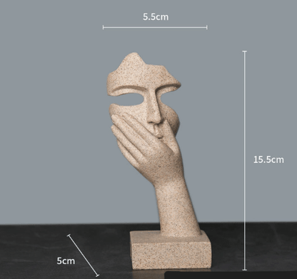 The Southern Atelier – Elegant Abstract Mask Figures Collection for a Refined Atmosphere - The Southern AtelierSKU_1763119393818_348