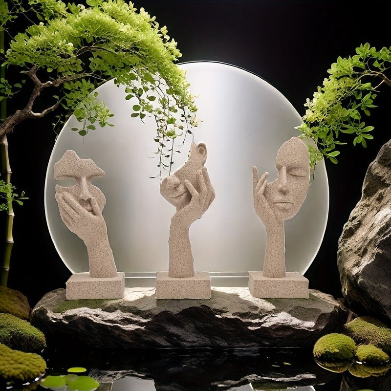 The Southern Atelier – Elegant Abstract Mask Figures Collection for a Refined Atmosphere - The Southern AtelierSKU_1763119393818_348