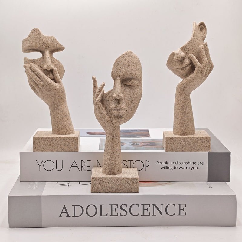 The Southern Atelier – Elegant Abstract Mask Figures Collection for a Refined Atmosphere - The Southern AtelierSKU_1763119393818_348