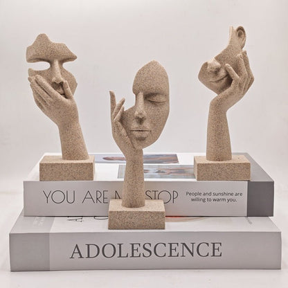 The Southern Atelier – Elegant Abstract Mask Figures Collection for a Refined Atmosphere - The Southern AtelierSKU_1763119393818_348