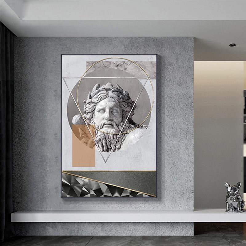 The Southern Atelier – Elegant Abstract Statue Wall Paintings for a Refined Aesthetic - The Southern AtelierSKU_1763119413820_567