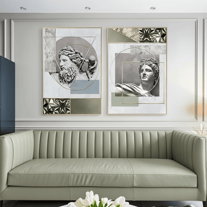 The Southern Atelier – Elegant Abstract Statue Wall Paintings for a Refined Aesthetic - The Southern AtelierSKU_1763119413820_567