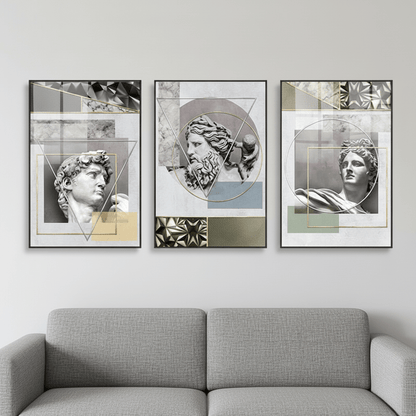 The Southern Atelier – Elegant Abstract Statue Wall Paintings for a Refined Aesthetic - The Southern AtelierSKU_1763119413820_567