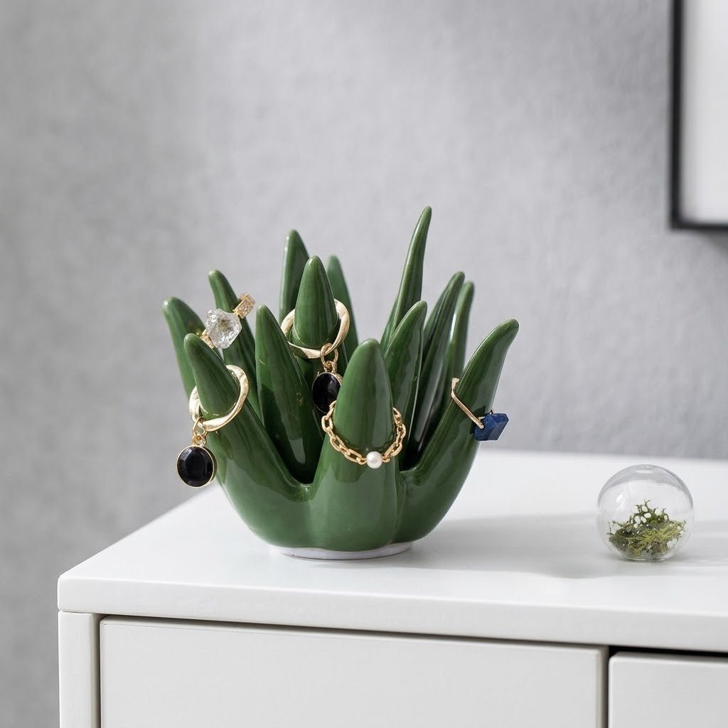 The Southern Atelier – Elegant Agave Bloom Jewellery Organiser for a Stylish Display - The Southern AtelierSKU_1774881590992_312
