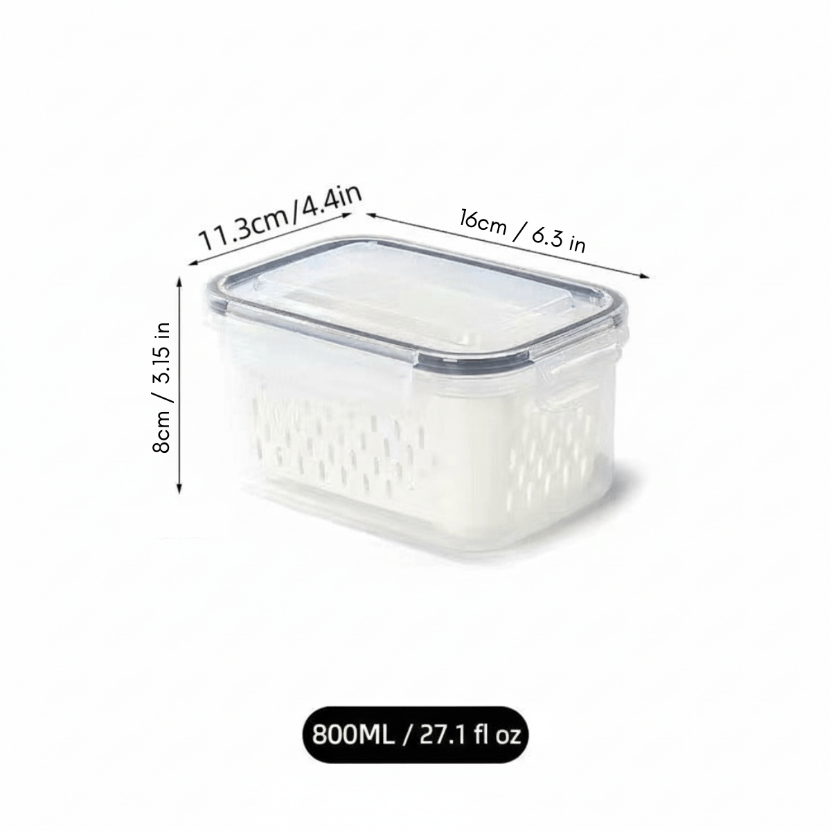 The Southern Atelier – Elegant Airtight Fridge Containers for Effortless Organisation and Style - The Southern AtelierSKU_1758918571542_317