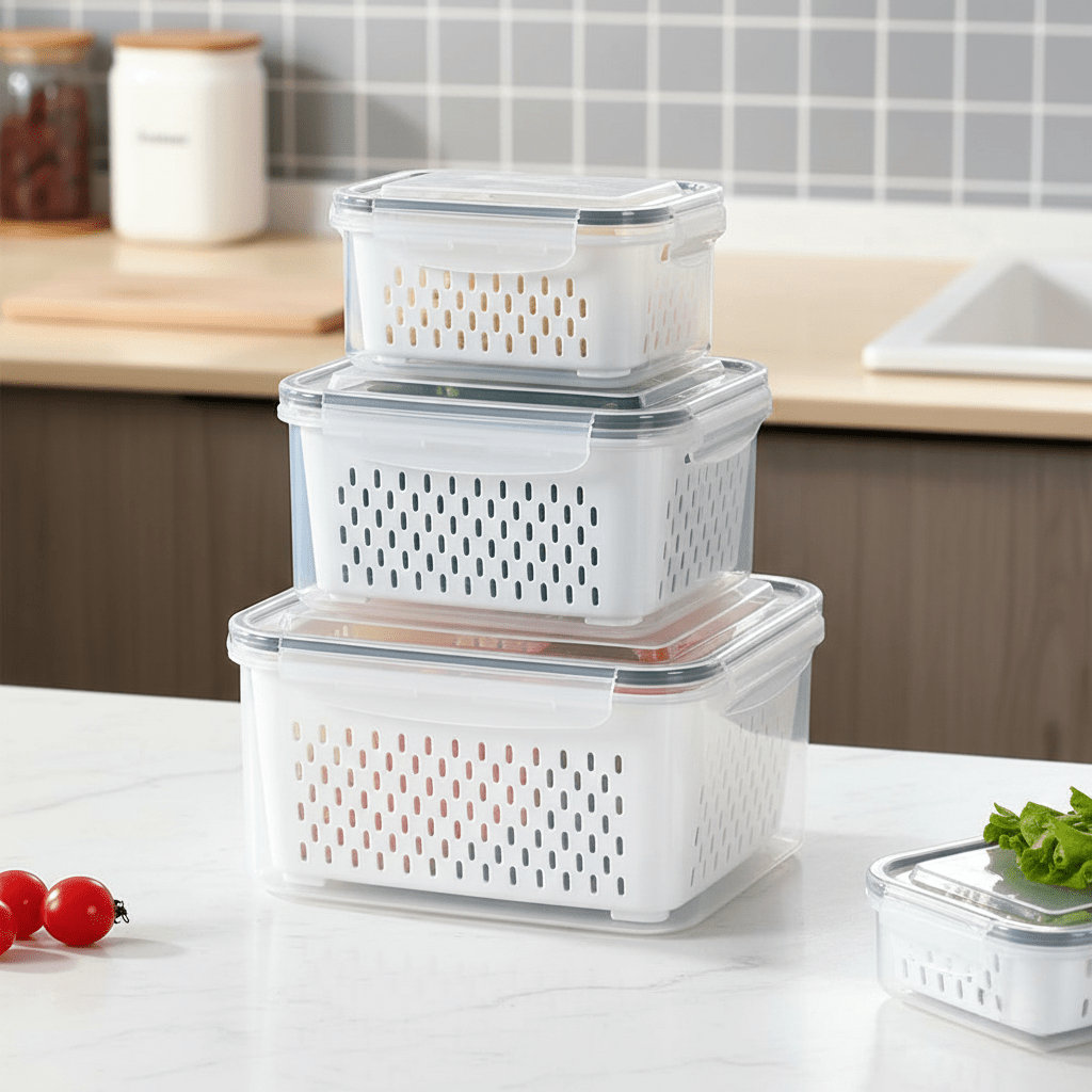 The Southern Atelier – Elegant Airtight Fridge Containers for Effortless Organisation and Style - The Southern AtelierSKU_1758918571542_317