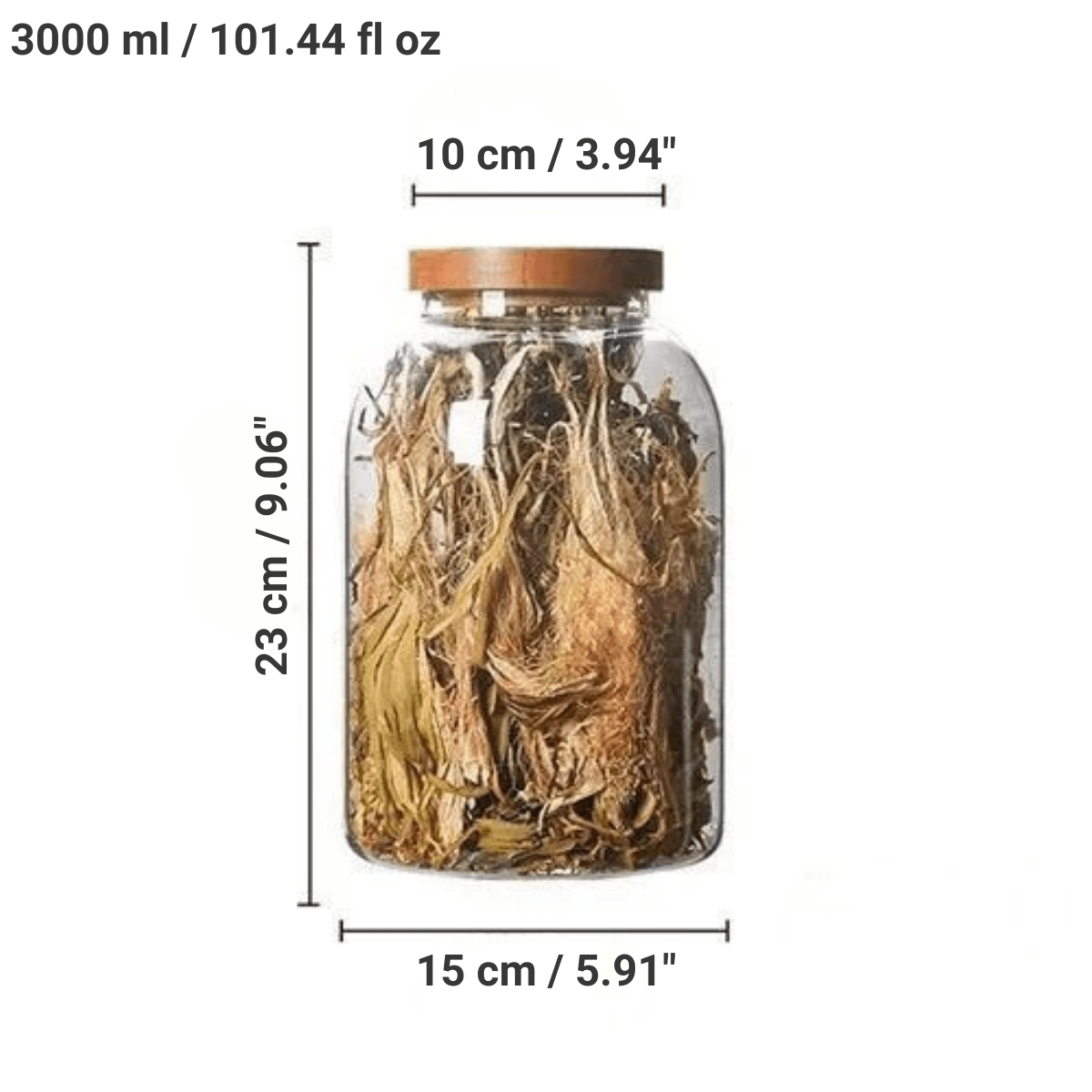 The Southern Atelier – Elegant Airtight Glass Storage Jars for a Smart Kitchen Organisation - The Southern AtelierSKU_1765807334948_243