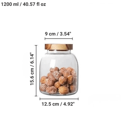 The Southern Atelier – Elegant Airtight Glass Storage Jars for a Smart Kitchen Organisation - The Southern AtelierSKU_1765807334948_243