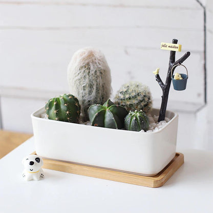 The Southern Atelier – Elegant Bamboo Planter Saucer Trays for a Stylish and Functional Display - The Southern AtelierSKU_1758918264722_573