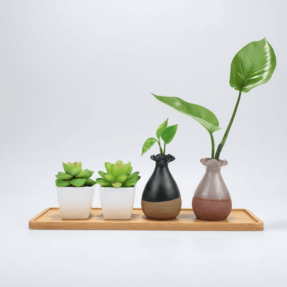 The Southern Atelier – Elegant Bamboo Planter Saucer Trays for a Stylish and Functional Display - The Southern AtelierSKU_1758918264722_573