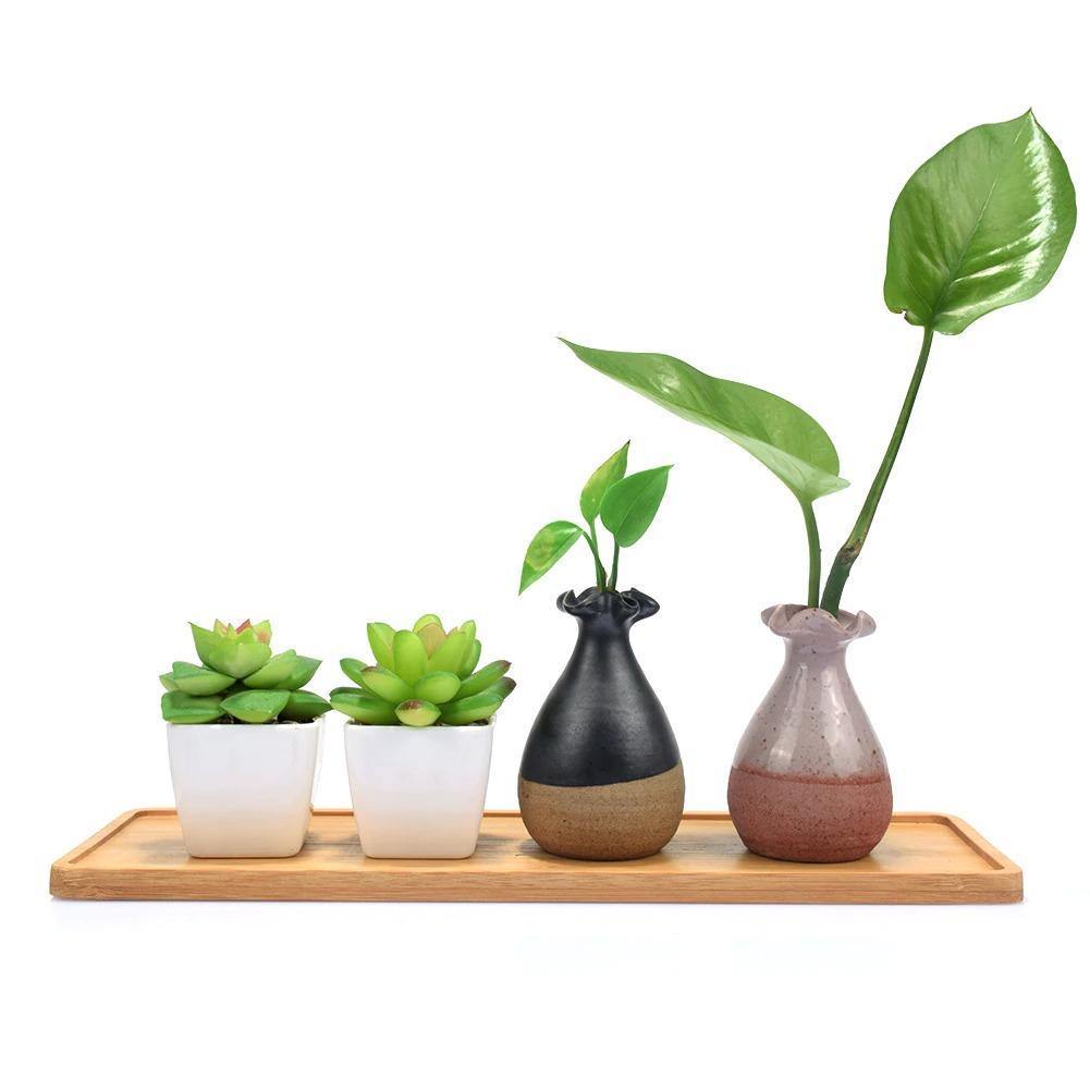 The Southern Atelier – Elegant Bamboo Planter Saucer Trays for a Stylish and Functional Display - The Southern AtelierSKU_1758918264722_573