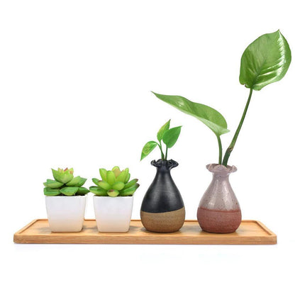The Southern Atelier – Elegant Bamboo Planter Saucer Trays for a Stylish and Functional Display - The Southern AtelierSKU_1758918264722_573