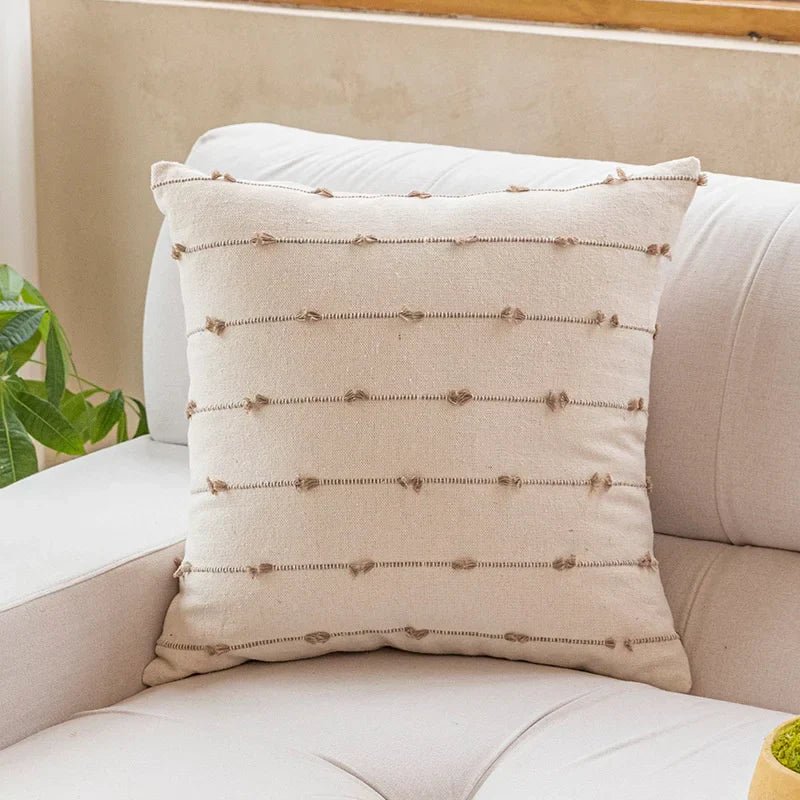 The Southern Atelier – Elegant Beige Cushion Cover for a Sophisticated and Minimalist Style - The Southern AtelierSKU_1774881502913_793