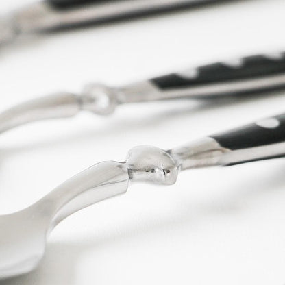 The Southern Atelier - Elegant Black Steel Cutlery Set - The Southern AtelierSKU_1762349660411_673