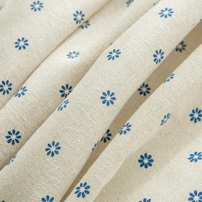 The Southern Atelier – Elegant Blue Floral Tablecloth with Decorative Edges for a Serene Kitchen Ambiance - The Southern AtelierSKU_1765807295848_628