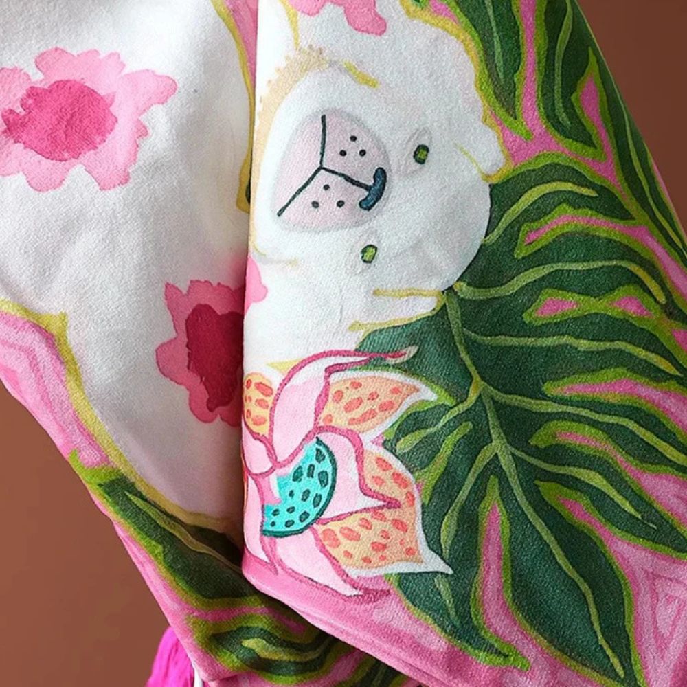 The Southern Atelier – Elegant Blush Pink Dog Tassel Cushion Cover for a Whimsical Touch - The Southern AtelierSKU_1763119317717_685