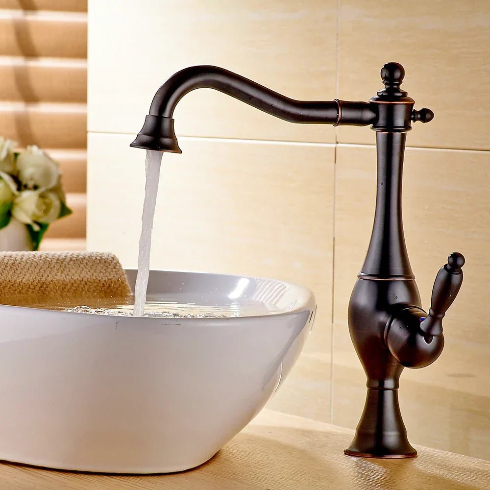 The Southern Atelier – Elegant Brass Basin Faucet in Polished Finish for Stylish Bathrooms with Modern Aesthetics - The Southern AtelierSKU_1767876350355_402