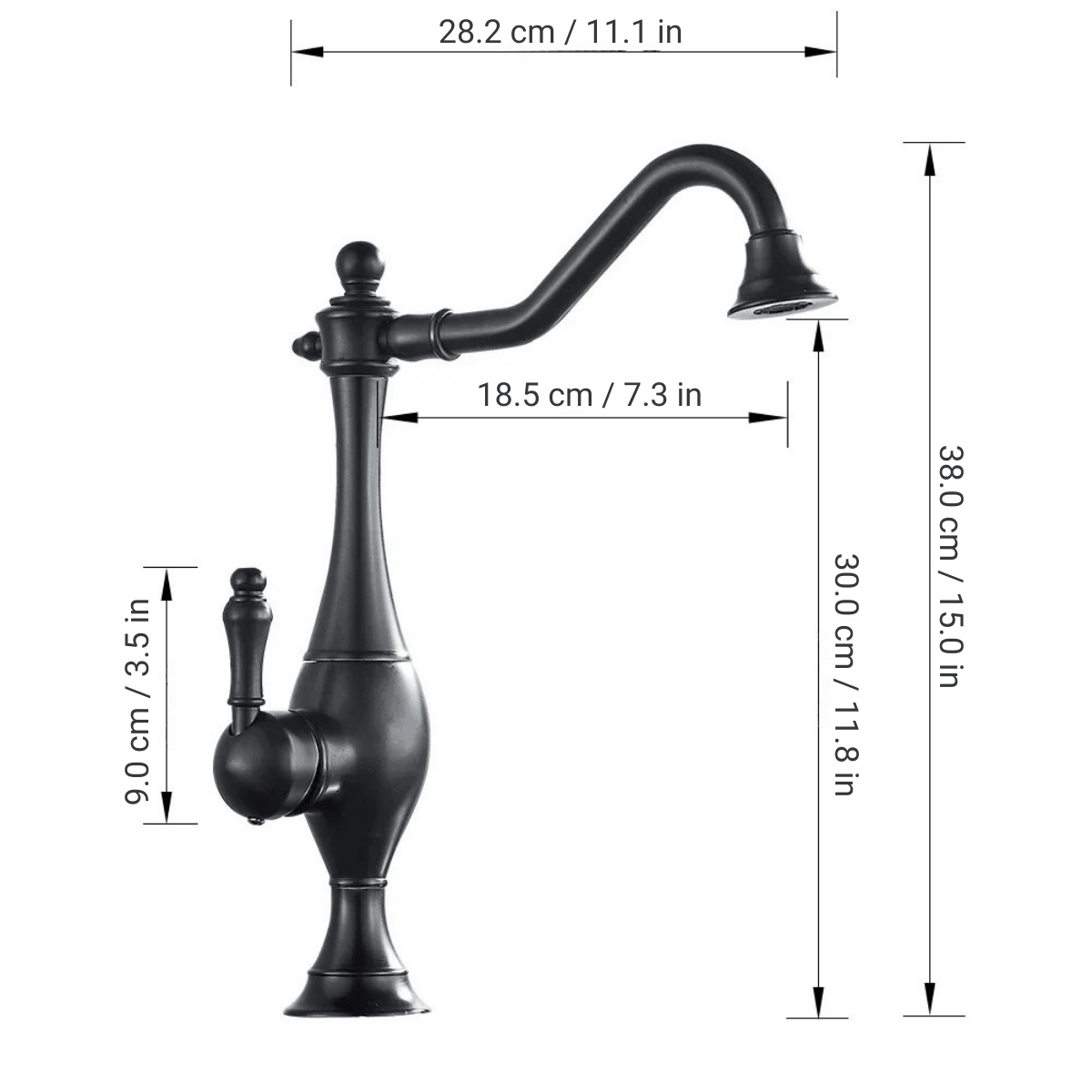 The Southern Atelier – Elegant Brass Basin Faucet in Polished Finish for Stylish Bathrooms with Modern Aesthetics - The Southern AtelierSKU_1767876350355_402