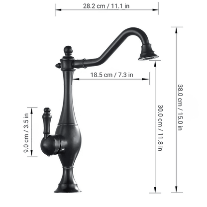 The Southern Atelier – Elegant Brass Basin Faucet in Polished Finish for Stylish Bathrooms with Modern Aesthetics - The Southern AtelierSKU_1767876350355_402