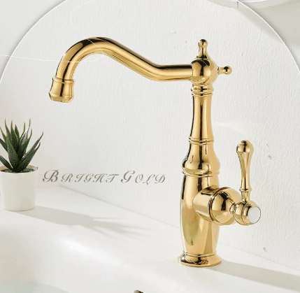 The Southern Atelier – Elegant Brass Basin Faucet in Polished Finish for Stylish Bathrooms with Modern Aesthetics - The Southern AtelierSKU_1767876350355_402