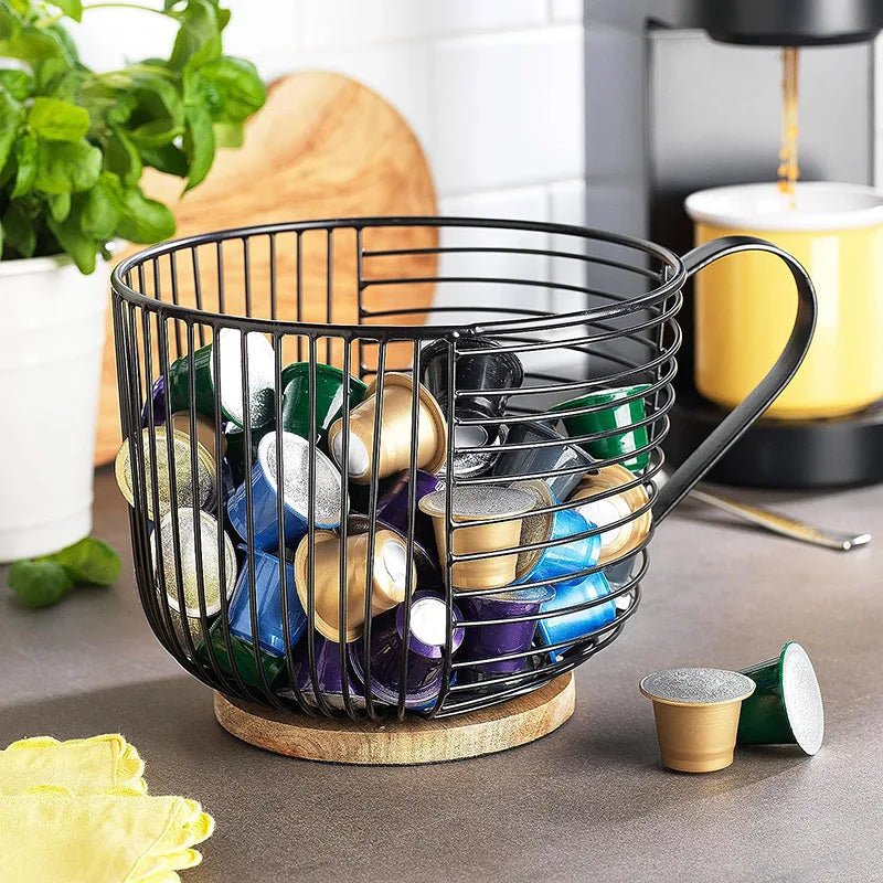 The Southern Atelier – Elegant Brew Basket Organiser for a Stylish Kitchen Aesthetics - The Southern AtelierSKU_1758918493333_402