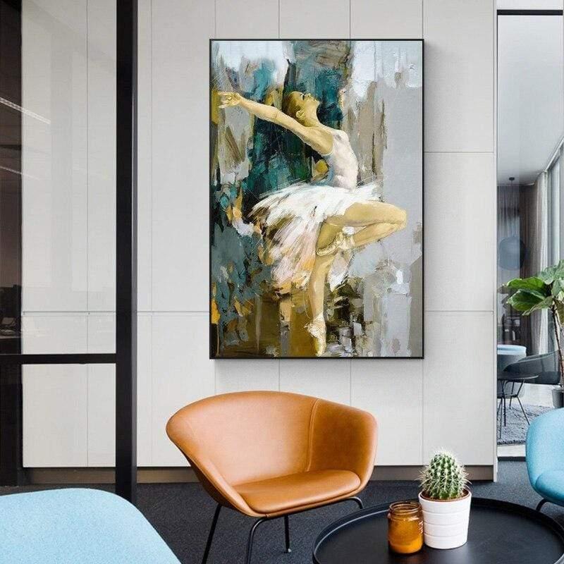 The Southern Atelier – Elegant Canvas Art Featuring a Graceful Dancer for a Stylish Modern Interiors - The Southern AtelierSKU_1763119389620_527
