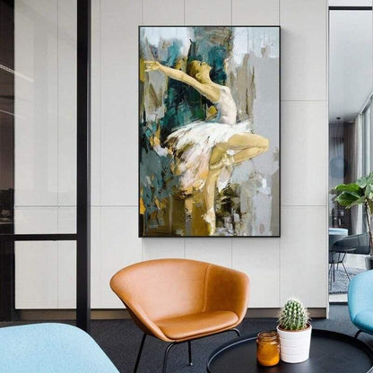 The Southern Atelier – Elegant Canvas Art Featuring a Graceful Dancer for a Stylish Modern Interiors - The Southern AtelierSKU_1763119389620_527