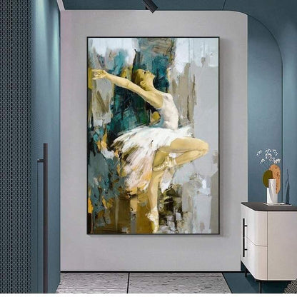 The Southern Atelier – Elegant Canvas Art Featuring a Graceful Dancer for a Stylish Modern Interiors - The Southern AtelierSKU_1763119389620_527