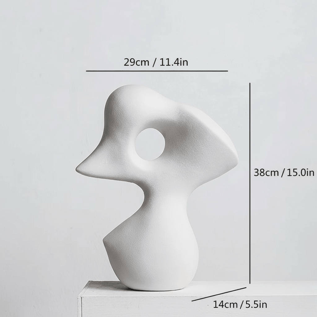 The Southern Atelier – Elegant Ceramic Abstract Sculpture for Home and Office Décor, Infusing Style and Charm - The Southern AtelierSKU_1767876352173_382