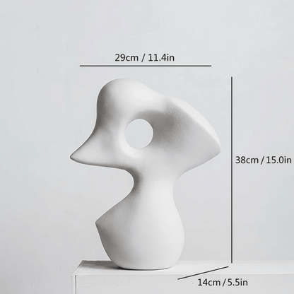 The Southern Atelier – Elegant Ceramic Abstract Sculpture for Home and Office Décor, Infusing Style and Charm - The Southern AtelierSKU_1767876352173_382