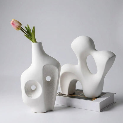 The Southern Atelier – Elegant Ceramic Abstract Sculpture for Home and Office Décor, Infusing Style and Charm - The Southern AtelierSKU_1767876352173_382