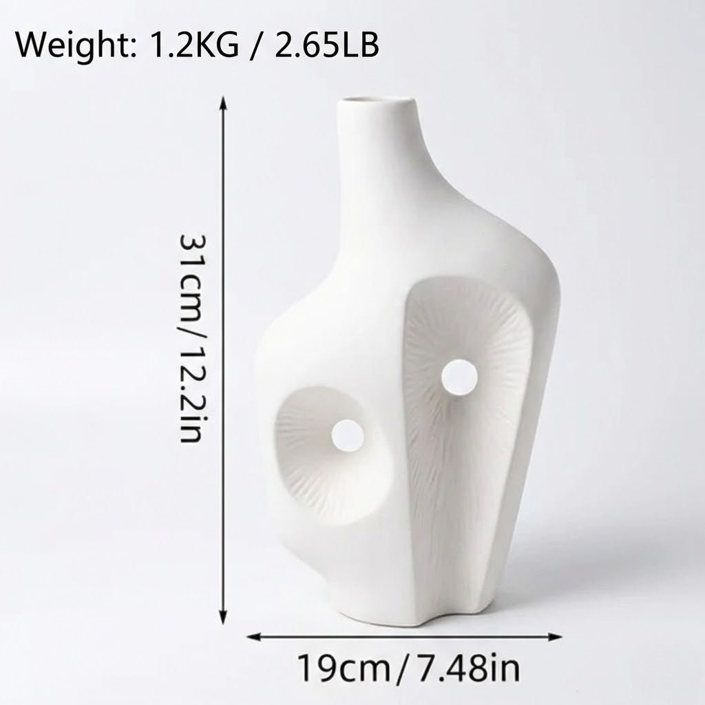 The Southern Atelier – Elegant Ceramic Abstract Sculpture for Home and Office Décor, Infusing Style and Charm - The Southern AtelierSKU_1767876352173_382
