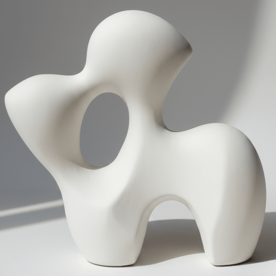 The Southern Atelier – Elegant Ceramic Abstract Sculpture for Home and Office Décor, Infusing Style and Charm - The Southern AtelierSKU_1767876352173_768