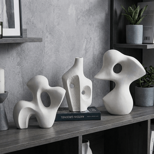 The Southern Atelier – Elegant Ceramic Abstract Sculpture for Home and Office Décor, Infusing Style and Charm - The Southern AtelierSKU_1767876352173_986