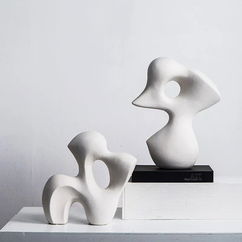 The Southern Atelier – Elegant Ceramic Abstract Sculpture for Home and Office Décor, Infusing Style and Charm - The Southern AtelierSKU_1767876352173_986