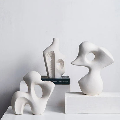 The Southern Atelier – Elegant Ceramic Abstract Sculpture for Home and Office Décor, Infusing Style and Charm - The Southern AtelierSKU_1767876352173_986