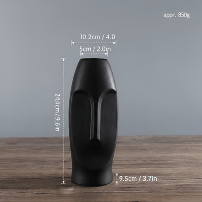 The Southern Atelier – Elegant Ceramic Ancient Art Head Vase for a Serene Ambiance - The Southern AtelierSKU_1763119439138_404