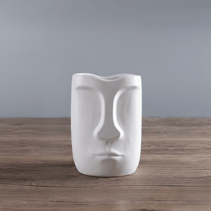 The Southern Atelier – Elegant Ceramic Ancient Art Head Vase for a Serene Ambiance - The Southern AtelierSKU_1763119439138_745