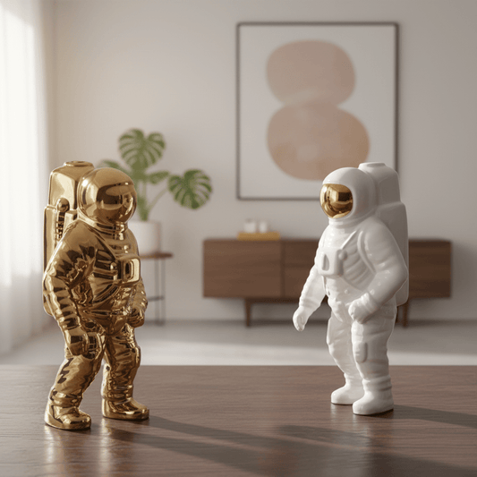 The Southern Atelier – Elegant Ceramic Astronaut Vase for a Modern and Creative Touch - The Southern AtelierSKU_1763119369337_812