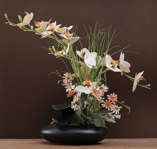 The Southern Atelier – Elegant Ceramic Dove Vase with Orchid Accents for Timeless Spaces - The Southern AtelierSKU_1775909456661_727