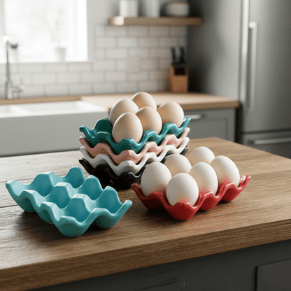 The Southern Atelier – Elegant Ceramic Egg Holder for a Stylish and Smart Culinary Organisation - The Southern AtelierSKU_1765807328654_831