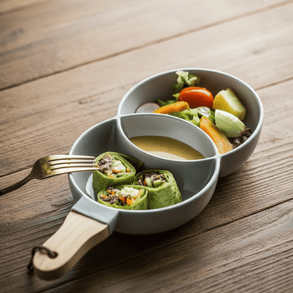 The Southern Atelier – Elegant Ceramic Snack Dish for Exquisite Snacking Experience - The Southern AtelierSKU_1758918260901_897