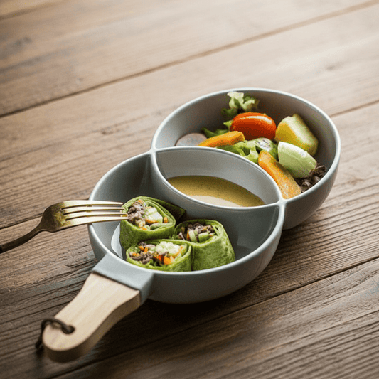 The Southern Atelier – Elegant Ceramic Snack Dish for Exquisite Snacking Experience - The Southern AtelierSKU_1758918260901_897